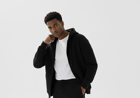 ZIP UP Black