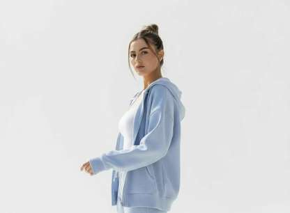 ZIP UP Baby Blue