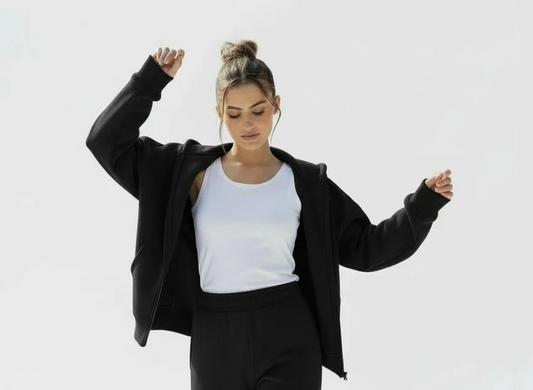 ZIP UP Black