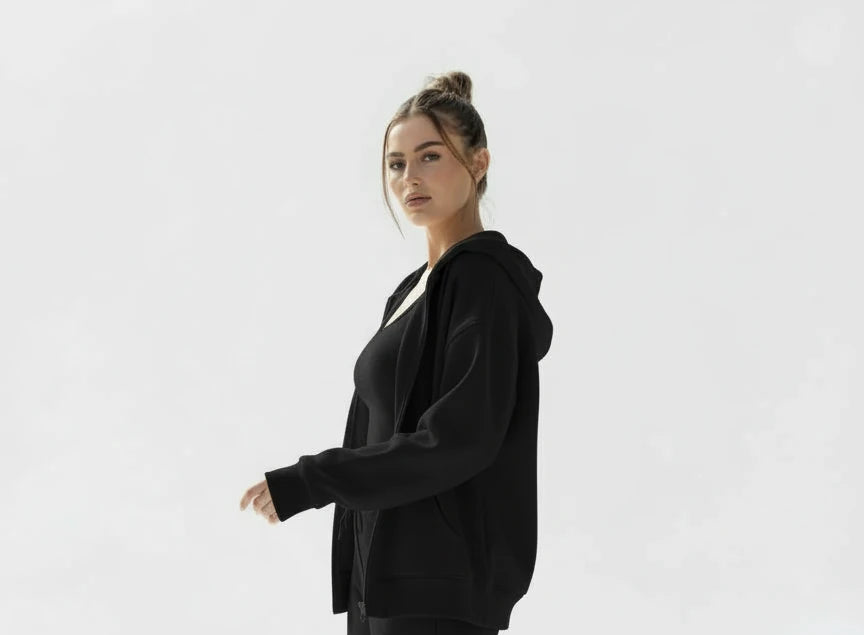 ZIP UP Black