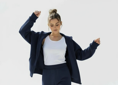 ZIP UP Navy