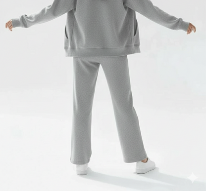 WIDE LEG SWEATPANTS Gray