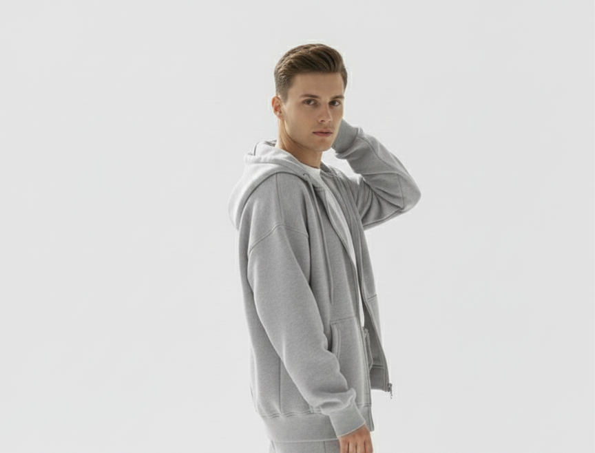 ZIP UP Gray