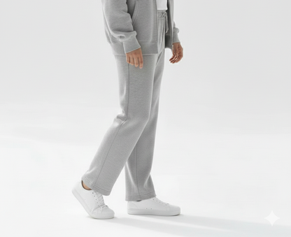 WIDE LEG SWEATPANTS Gray