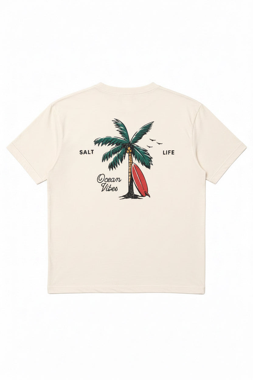Ocean Vibes Oversized Tee