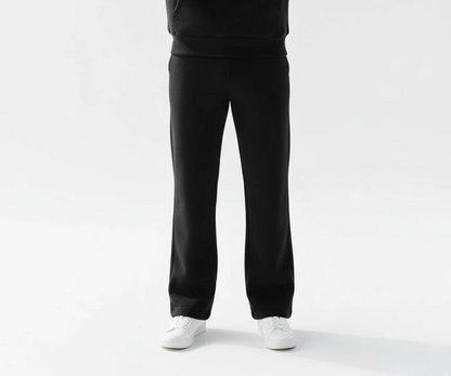WIDE LEG SWEATPANT Black