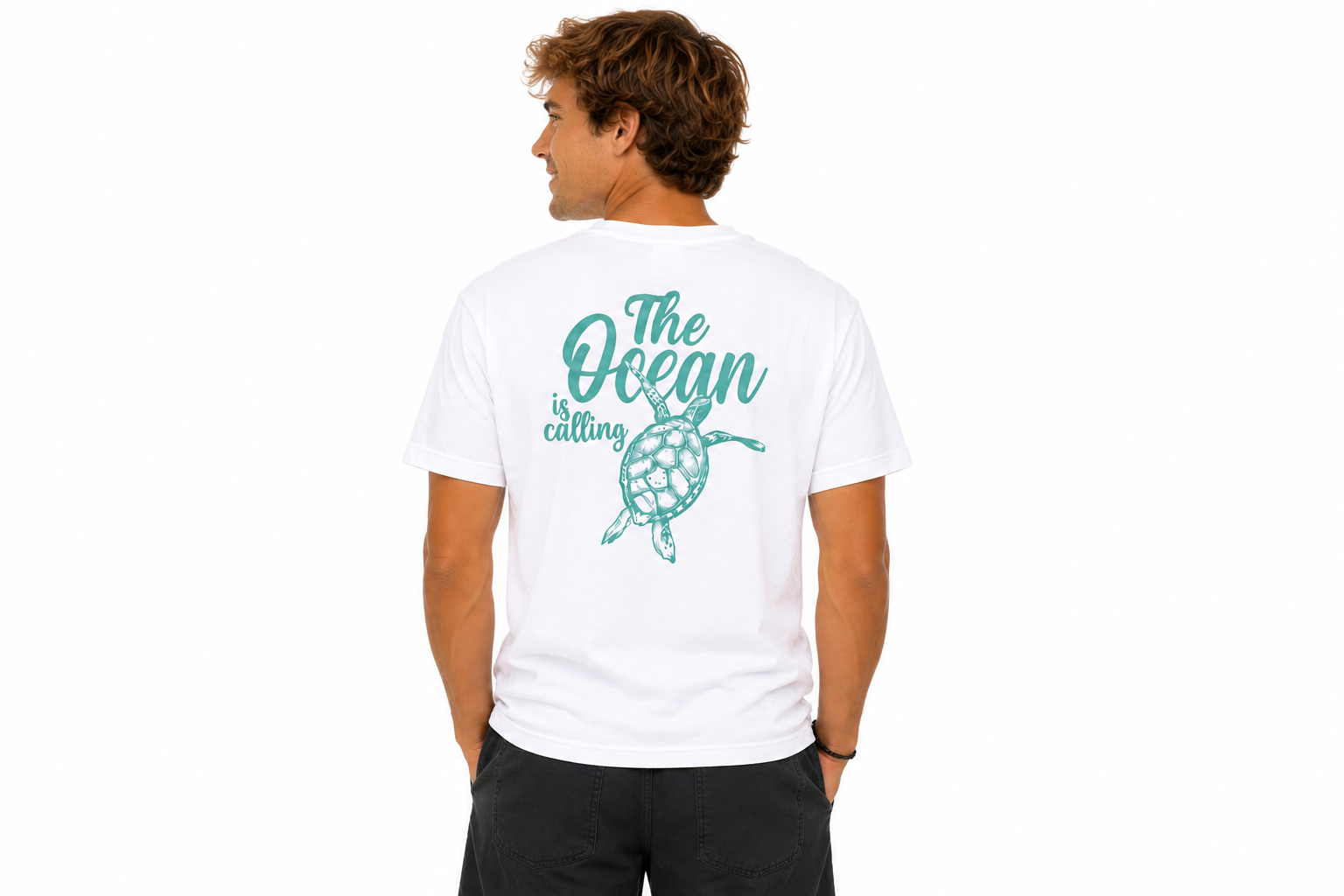 Ocean Calling Oversized Tee