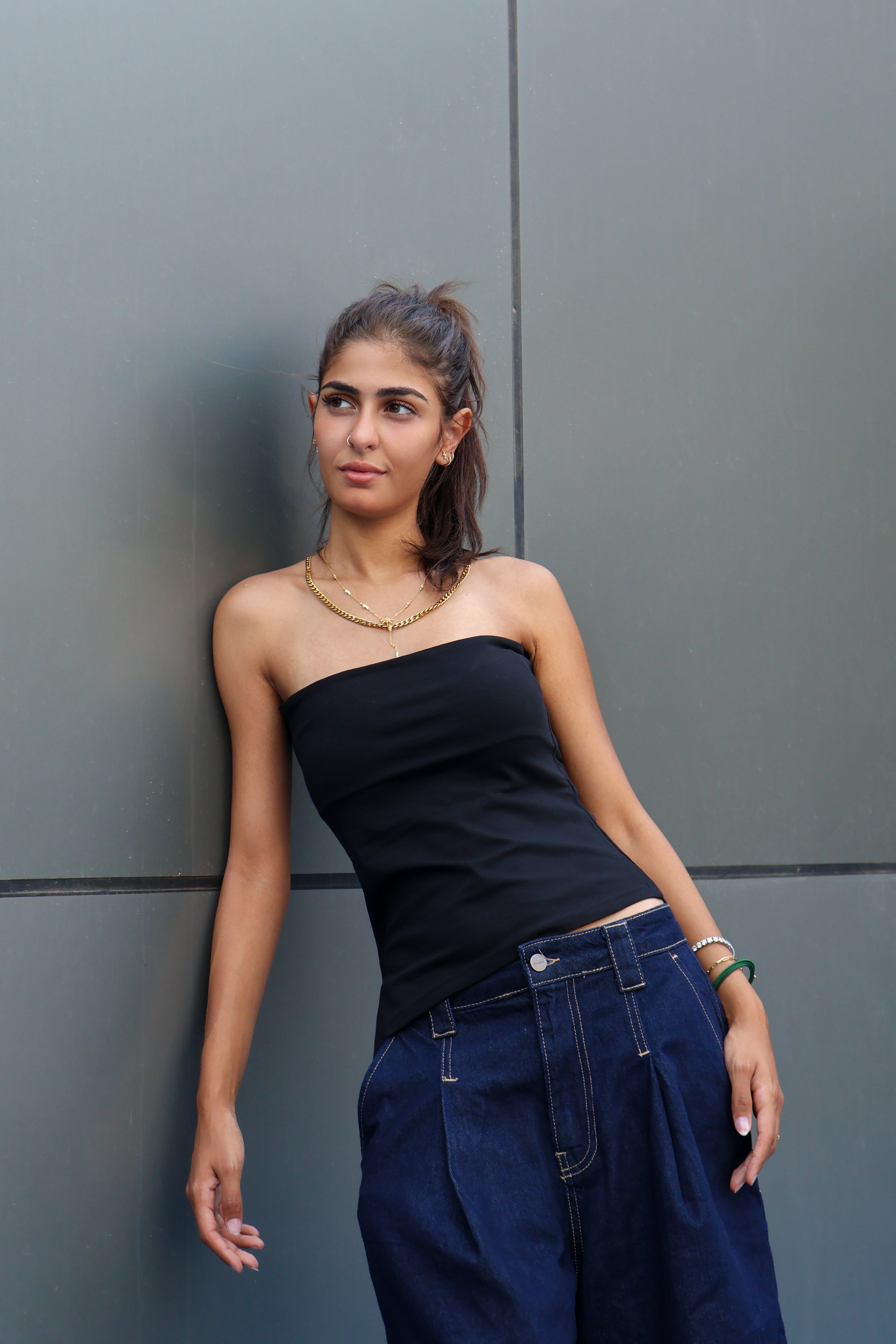 Tube Top Sided Cut