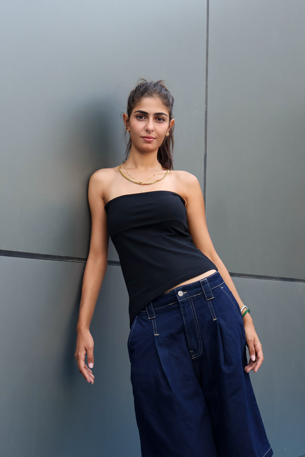 Tube Top Sided Cut