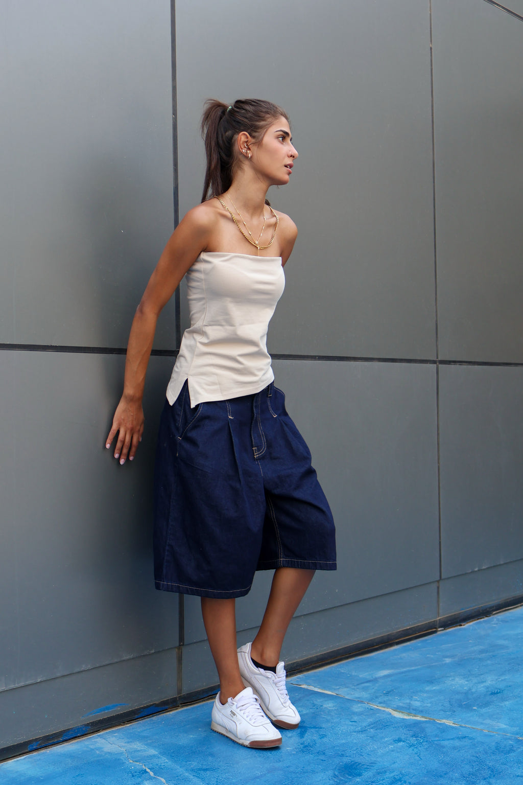 Tube Top Sided Cut