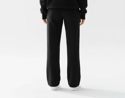 WIDE LEG SWEATPANT Black