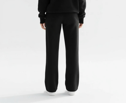 WIDE LEG SWEATPANT Black